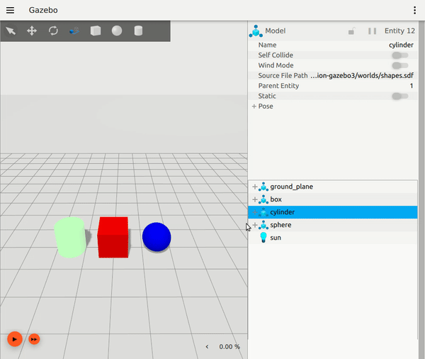 View angle for multiple entities