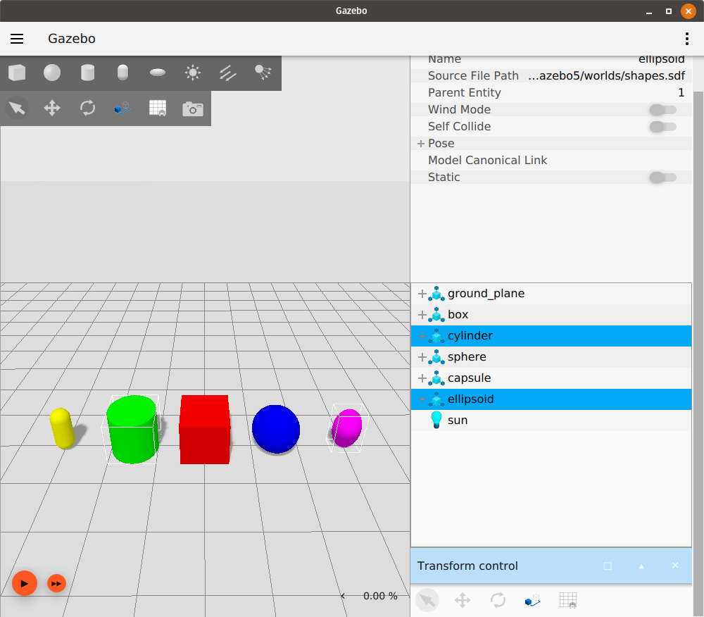 Selecting multiple entities